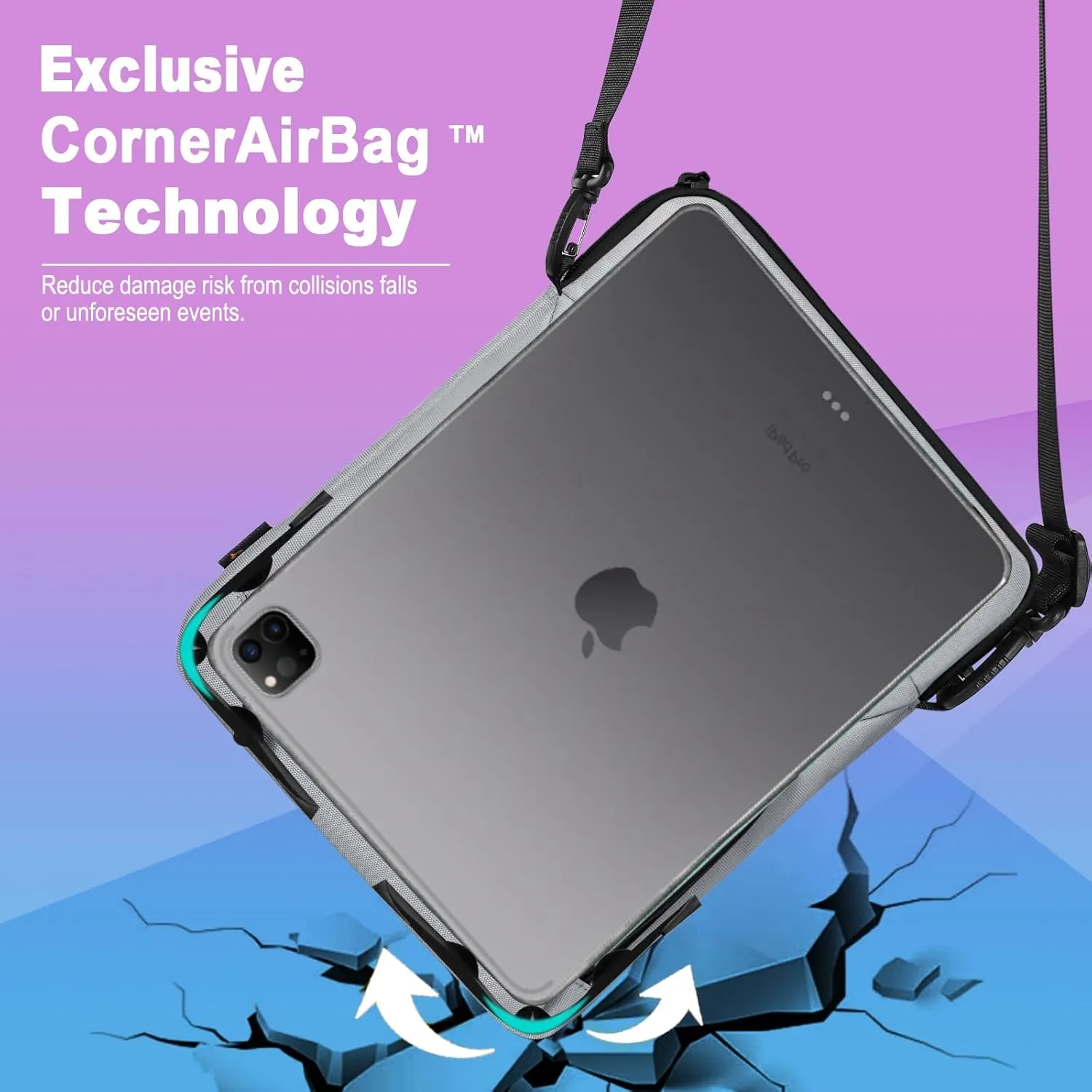 11 Inch Tablet Sleeve, Compatible with Apple iPad Pro 11 (4th/3rd/2nd/1st Gen), 10.9" iPad Air (5th/4th Gen), Microsoft Surface Go & Other 11" Tablets, Water-Resistant Carrying for Ultimate Protection