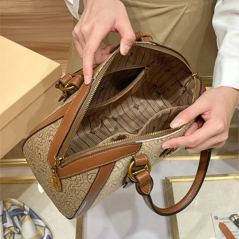 2024 Women's Luxury Handbag – Leather Shoulder & Crossbody Bag
