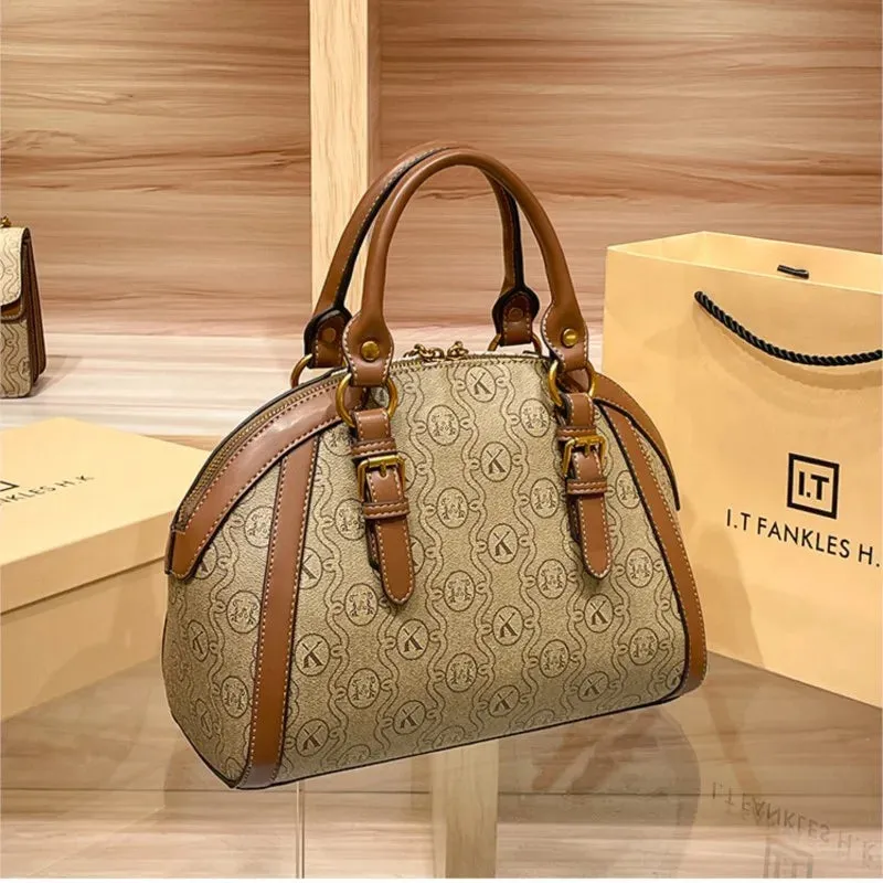 2024 Women's Luxury Handbag – Leather Shoulder & Crossbody Bag