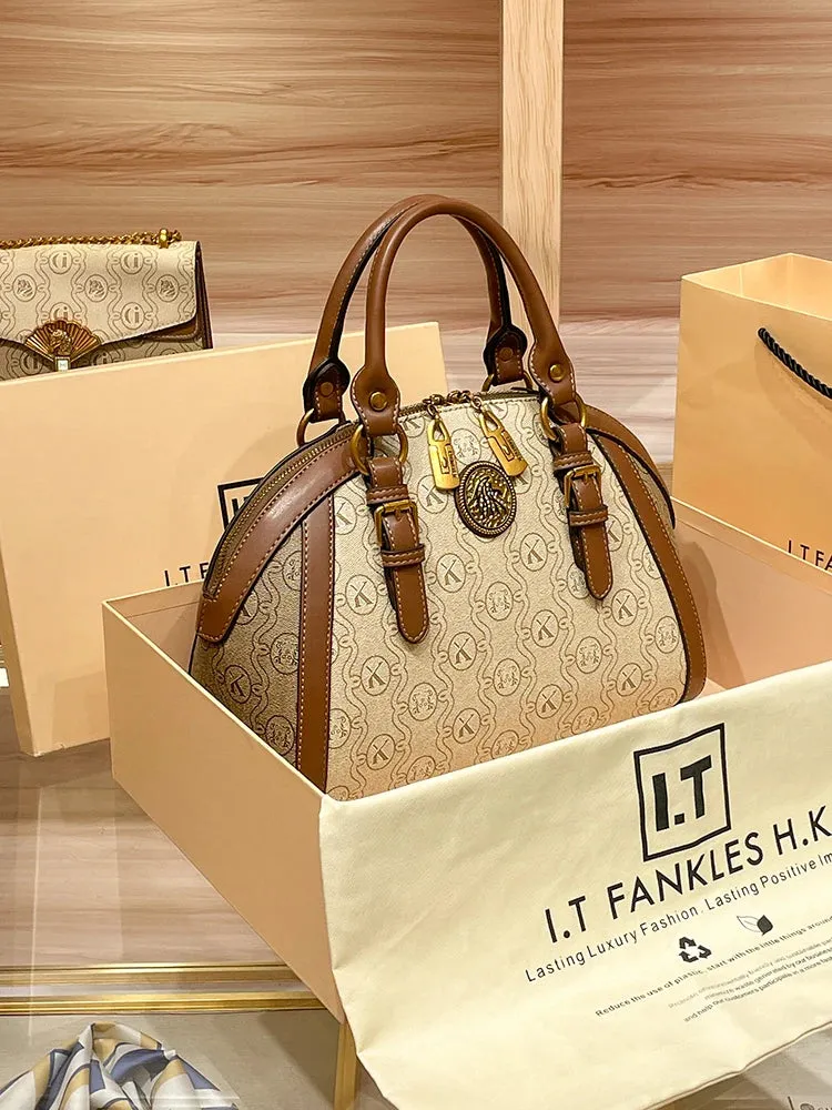 2024 Women's Luxury Handbag – Leather Shoulder & Crossbody Bag