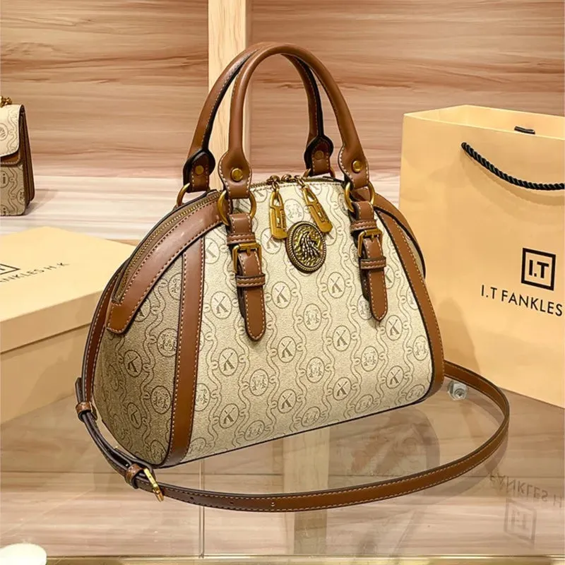 2024 Women's Luxury Handbag – Leather Shoulder & Crossbody Bag