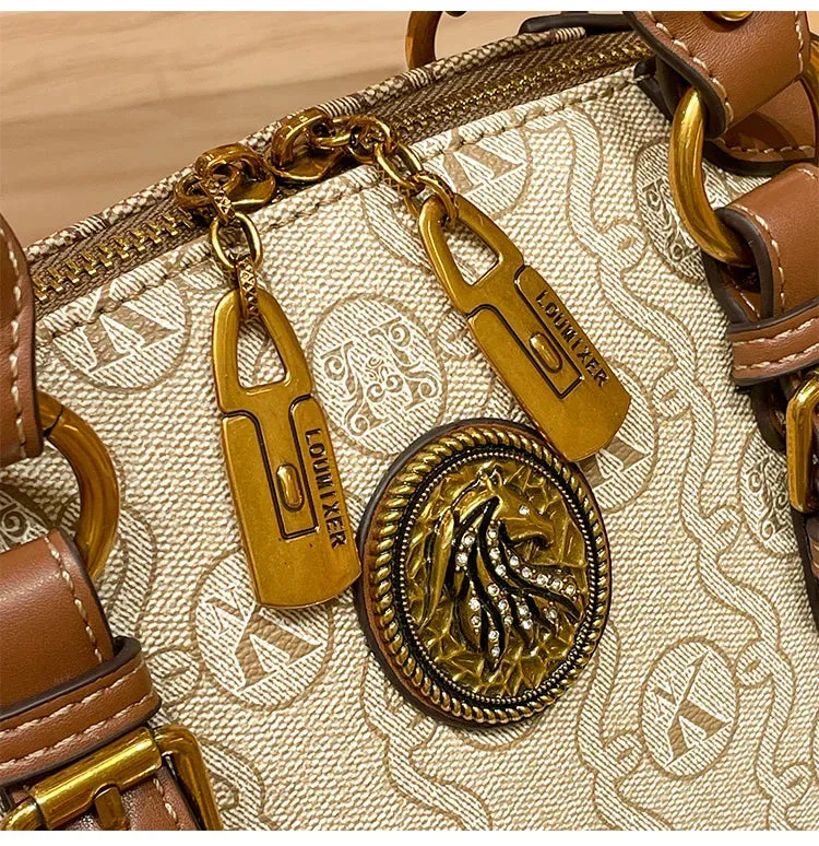 2024 Women's Luxury Handbag – Leather Shoulder & Crossbody Bag