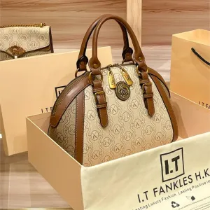 2024 Women's Luxury Handbag – Leather Shoulder & Crossbody Bag