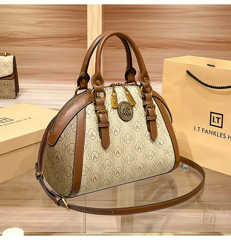 2024 Women's Luxury Handbag – Leather Shoulder & Crossbody Bag