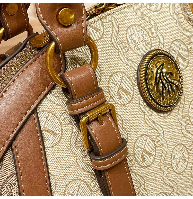 2024 Women's Luxury Handbag – Leather Shoulder & Crossbody Bag