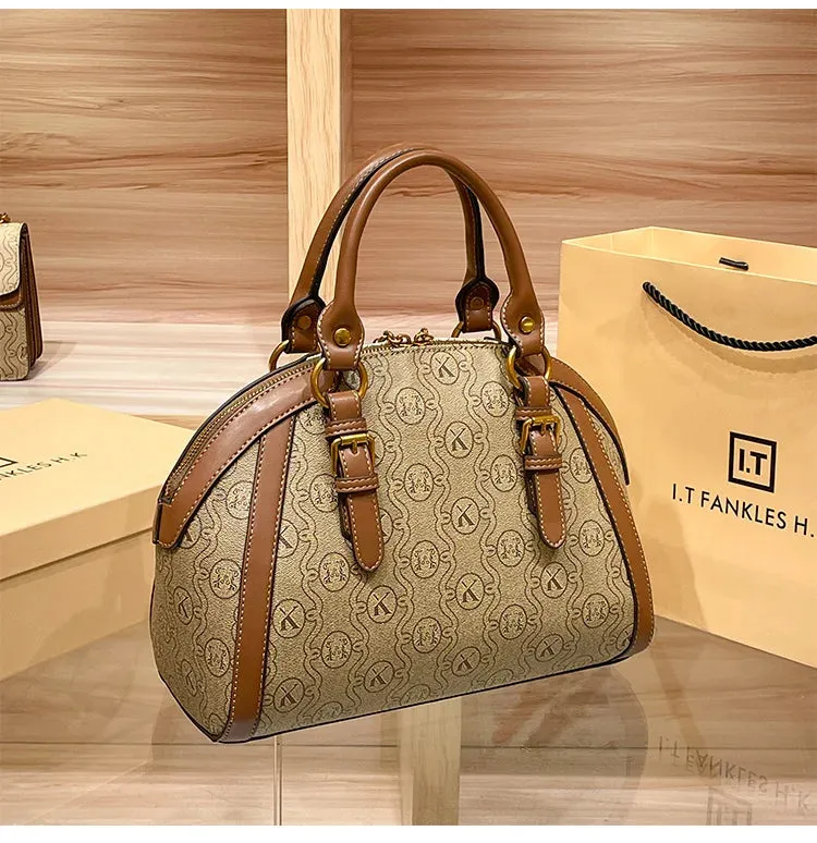 2024 Women's Luxury Handbag – Leather Shoulder & Crossbody Bag