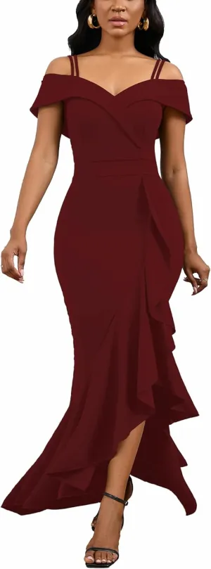 2025 Women's Sexy Elegant Formal Dress Sleeveless Wedding Guest Bride Dresses