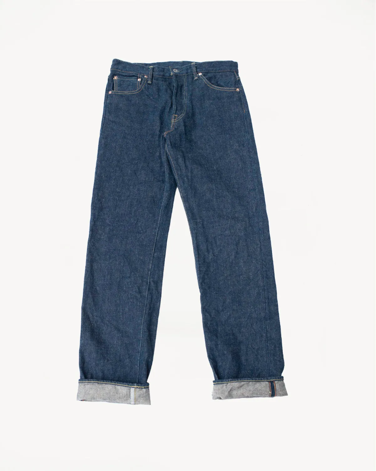 288ZR-KABEG - 20oz "Secret Kabuki Kakishibu Beige" Selvedge Denim - Classic Straight