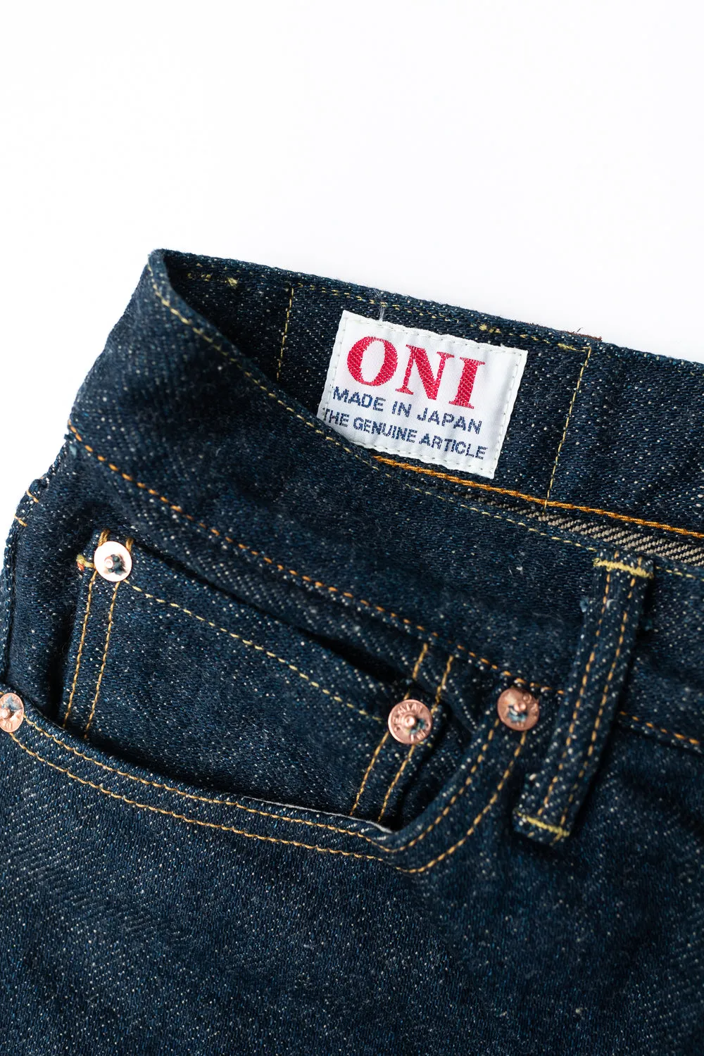 288ZR-KABEG - 20oz "Secret Kabuki Kakishibu Beige" Selvedge Denim - Classic Straight