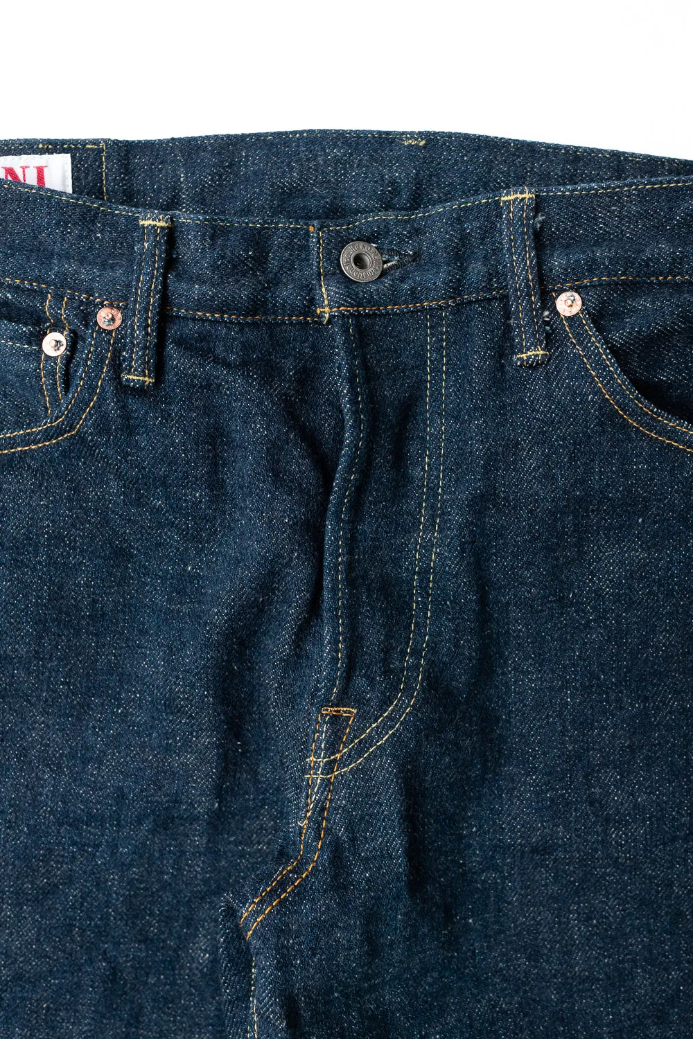 288ZR-KABEG - 20oz "Secret Kabuki Kakishibu Beige" Selvedge Denim - Classic Straight