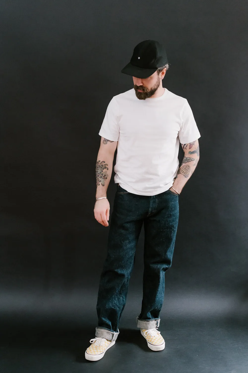 288ZR-KABEG - 20oz "Secret Kabuki Kakishibu Beige" Selvedge Denim - Classic Straight