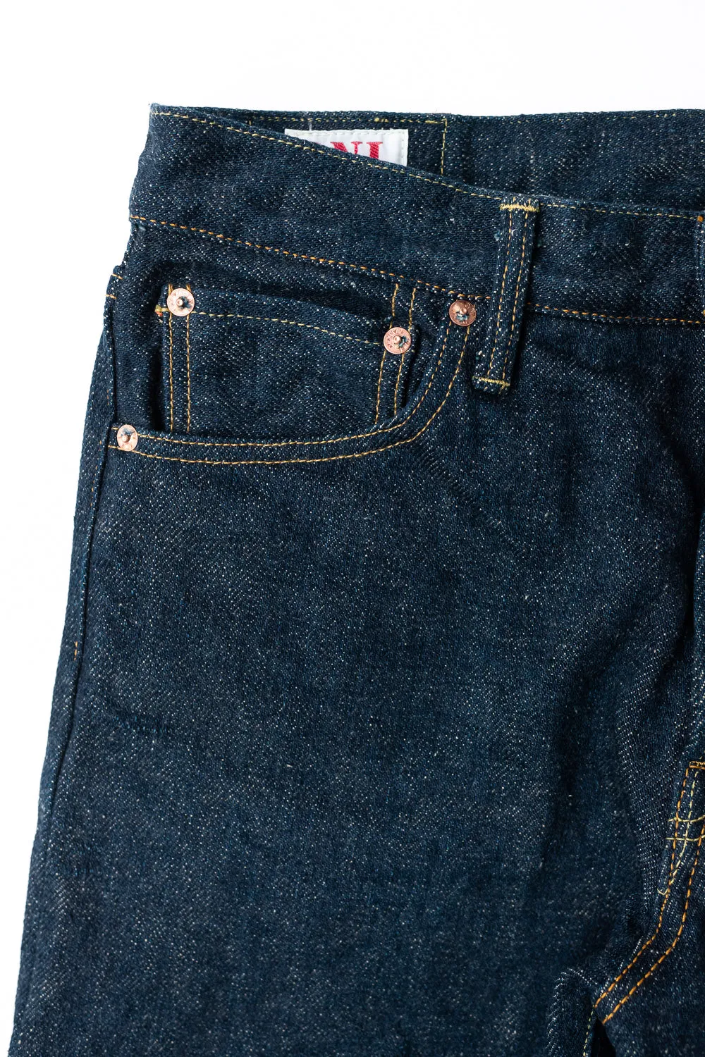 288ZR-KABEG - 20oz "Secret Kabuki Kakishibu Beige" Selvedge Denim - Classic Straight