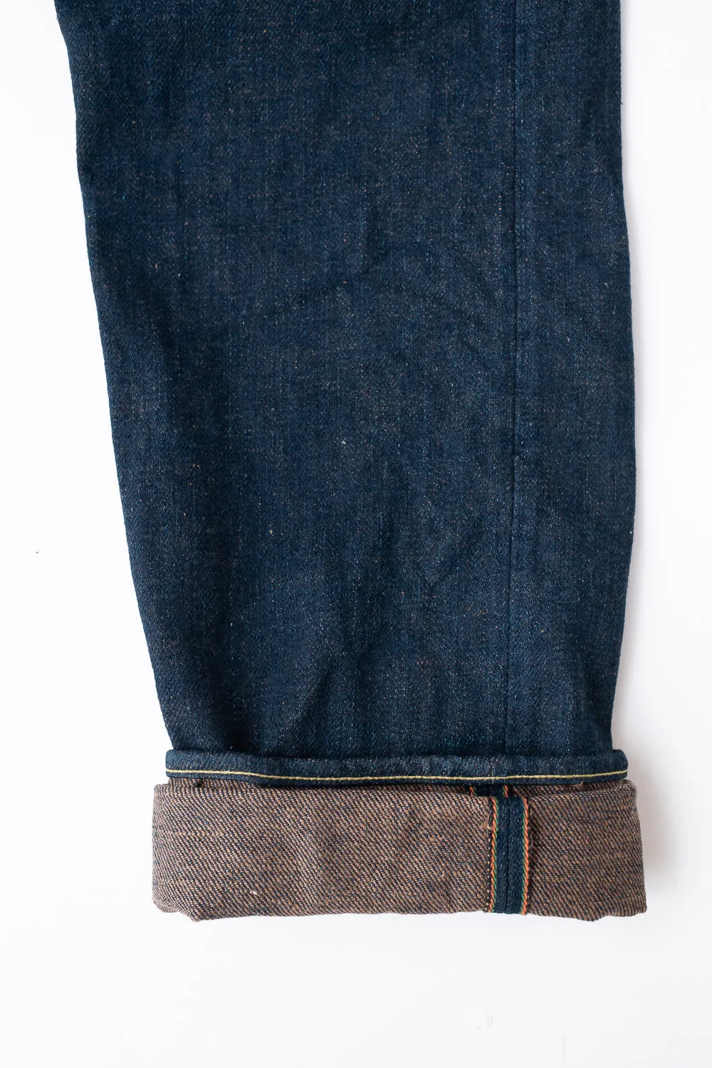 288ZR-KABEG - 20oz "Secret Kabuki Kakishibu Brown" Selvedge Denim - Classic Straight
