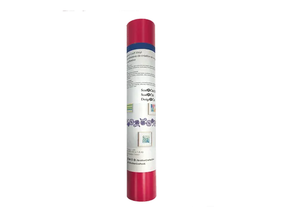 3 ft Roll Hot Pink Iron-On Vinyl
