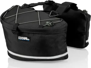 3240 Collapsible Saddle Bags - Water-Resistant, Industrial Grade Ballistic Nylon, Anti-Scratch Vinyl on Inward Facing Wall, 14" L x 9" W x 10.5" H (Per Side)
