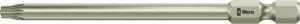 3867/4 TORX® BO bits with bore hole, stainless, TX 20 x 89 mm