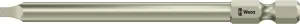 3868/4 Square-Plus bits, stainless, # 2 x 89 mm