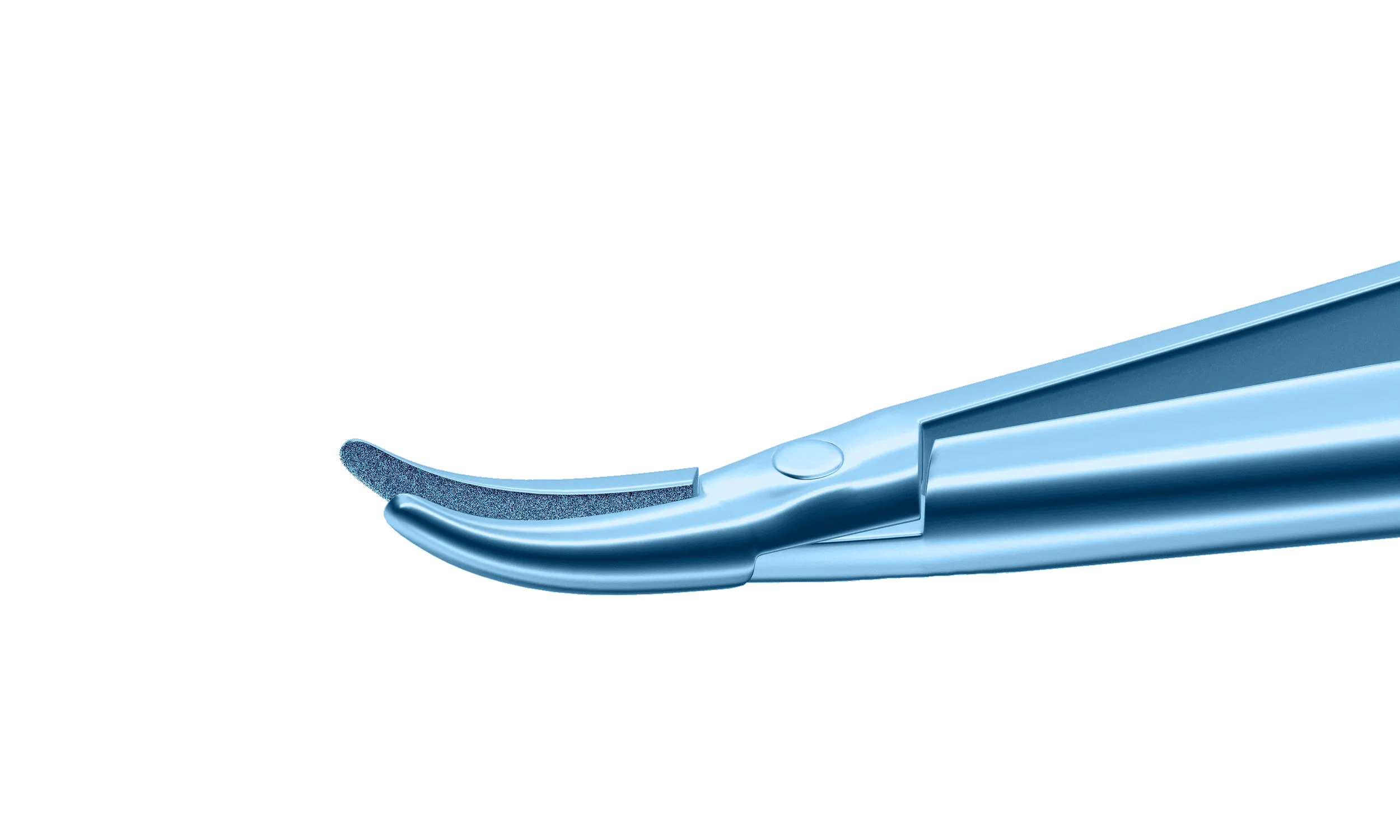 451R 8-060T Barraquer Needle Holder, 12.00 mm Standard Jaws, Curved, with Lock, Long Size, Length 125 mm, Titanium