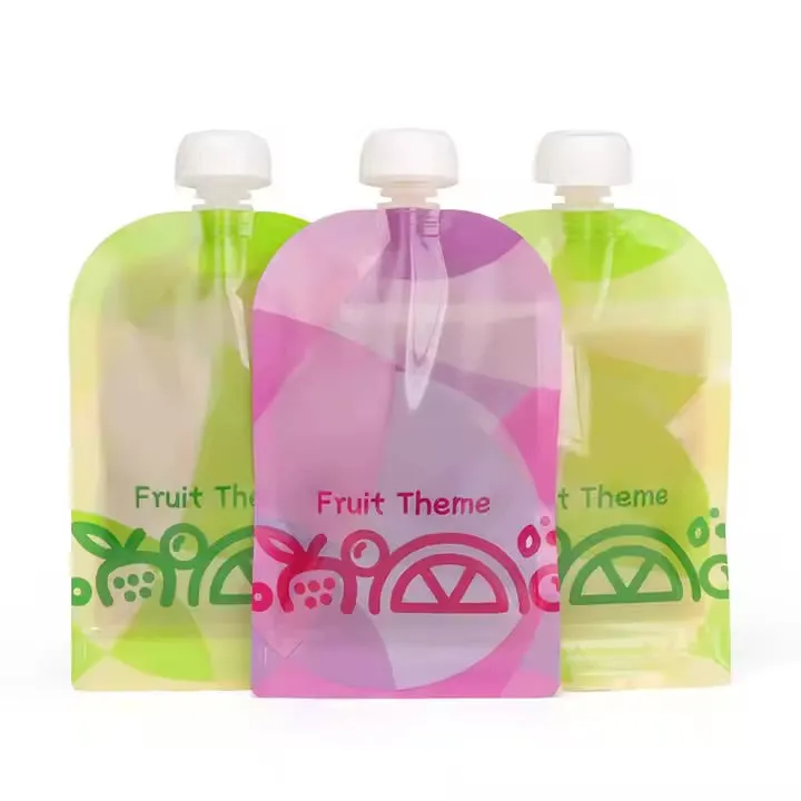 5-pack Squeeze bags reusable