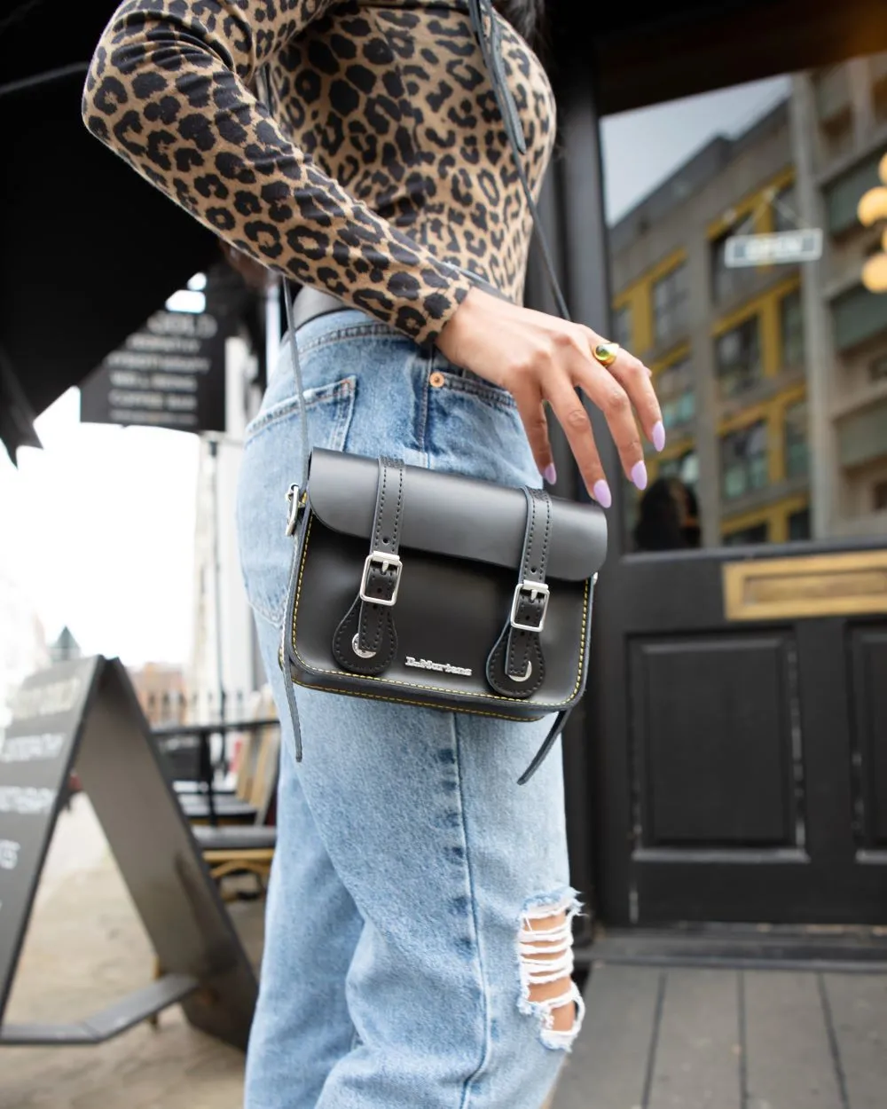 7" Leather Satchel