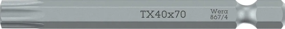 867/4 Z TORX® bits, TX 20 x 70 mm