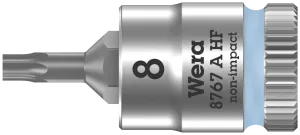 8767 A HF TORX®  Zyklop bit socket with holding function, 1/4" drive