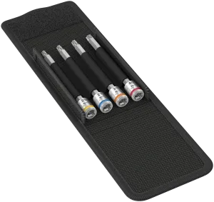 8767 A TORX® HF 1 Zyklop bit socket set with holding function, 1/4" drive
