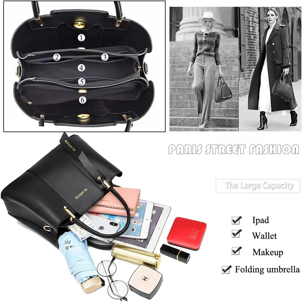 ALARION Womens Purses and Handbags Shoulder Bag Ladies Designer Satchel Messenger Tote Bag