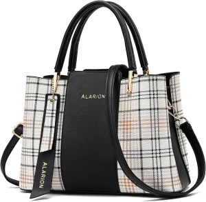 ALARION Womens Purses and Handbags Shoulder Bag Ladies Designer Satchel Messenger Tote Bag