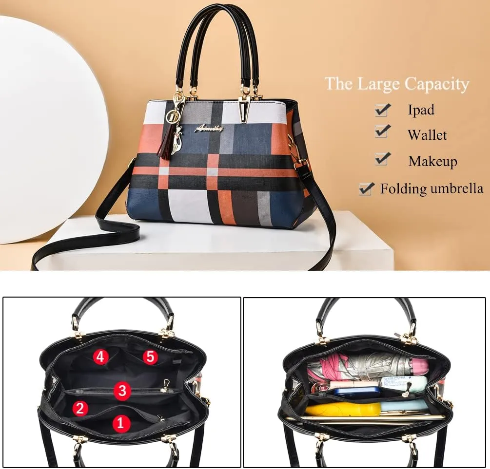 ALARION Womens Purses and Handbags Shoulder Bag Ladies Designer Satchel Messenger Tote Bag