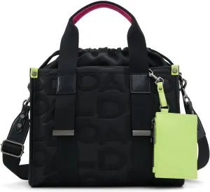 ALDO Eviecarryyx Women's Black Recycled Polyester Satchel Handbag