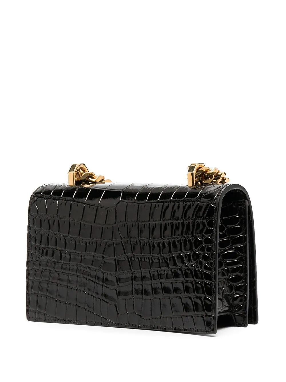 Alexander Mc Queen Jeweled Satchel Mini Leather Crossbody Bag