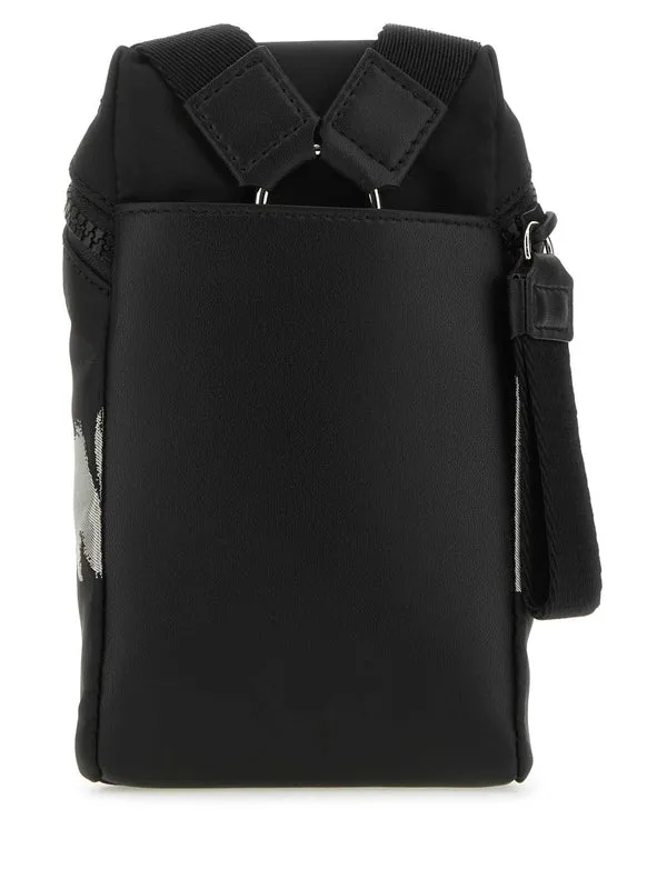 Alexander Mcqueen Black Cross Bags