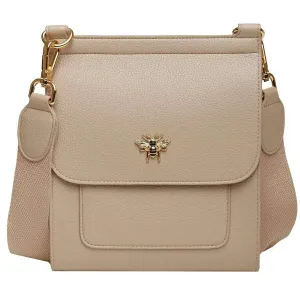 Alice Wheeler London Bloomsbury Crossbody Bag - Stone Beige