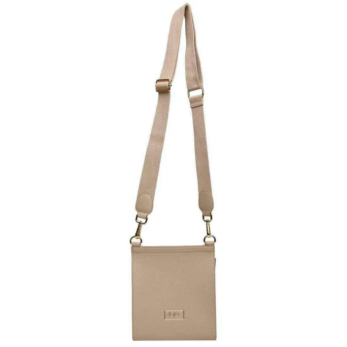 Alice Wheeler London Bloomsbury Crossbody Bag - Stone Beige