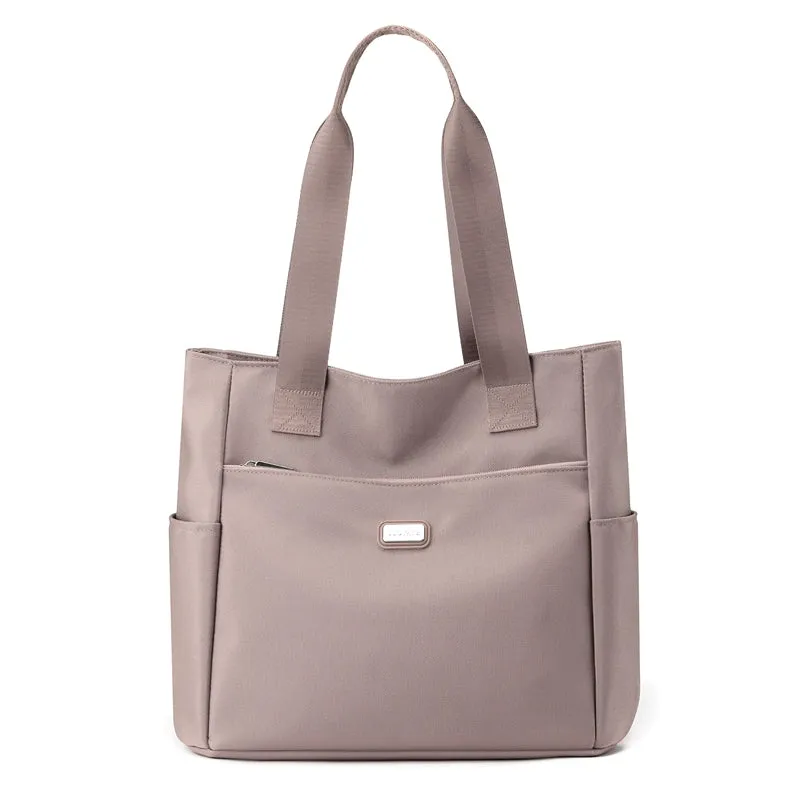 All-Match Oxford Cloth One Shoulder Satchel Commuter Tote