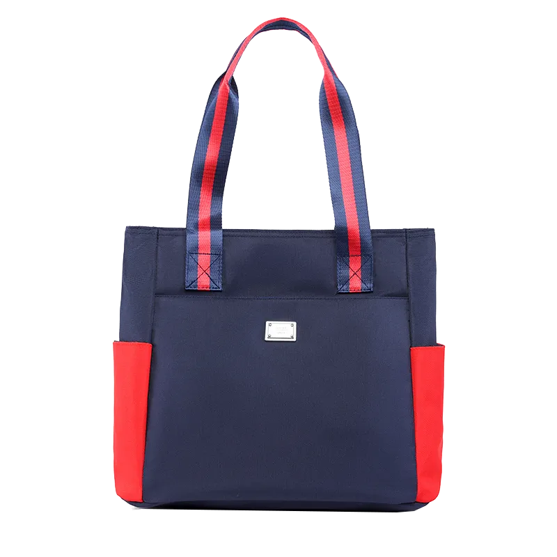 All-Match Oxford Cloth One Shoulder Satchel Commuter Tote