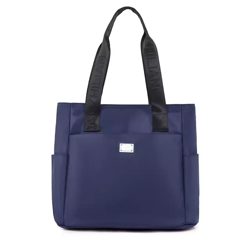 All-Match Oxford Cloth One Shoulder Satchel Commuter Tote
