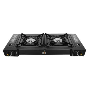 Alva Butane Double Burner Canister Stove CCR102