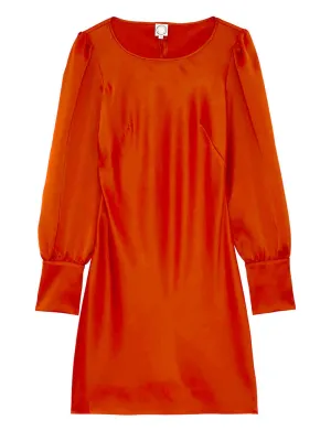 Amael burnt orange dress