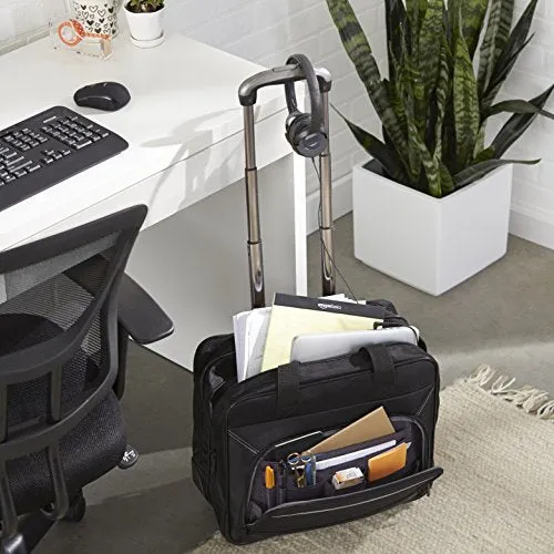 AmazonBasics Rolling Laptop Case