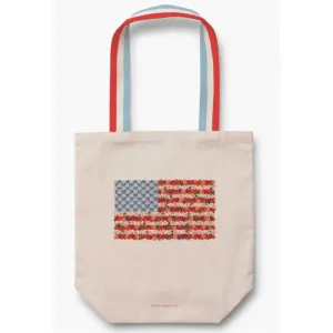 Americana Canvas Tote Bag