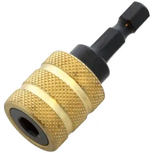 Amtech 1/4" Hex Shank Quick Change Chuck Adaptor