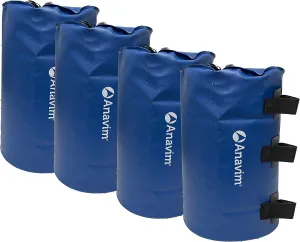Anavim Canopy Water Weights Bag, Leg Weights for Pop up Canopy 4pcs-Pack Blue