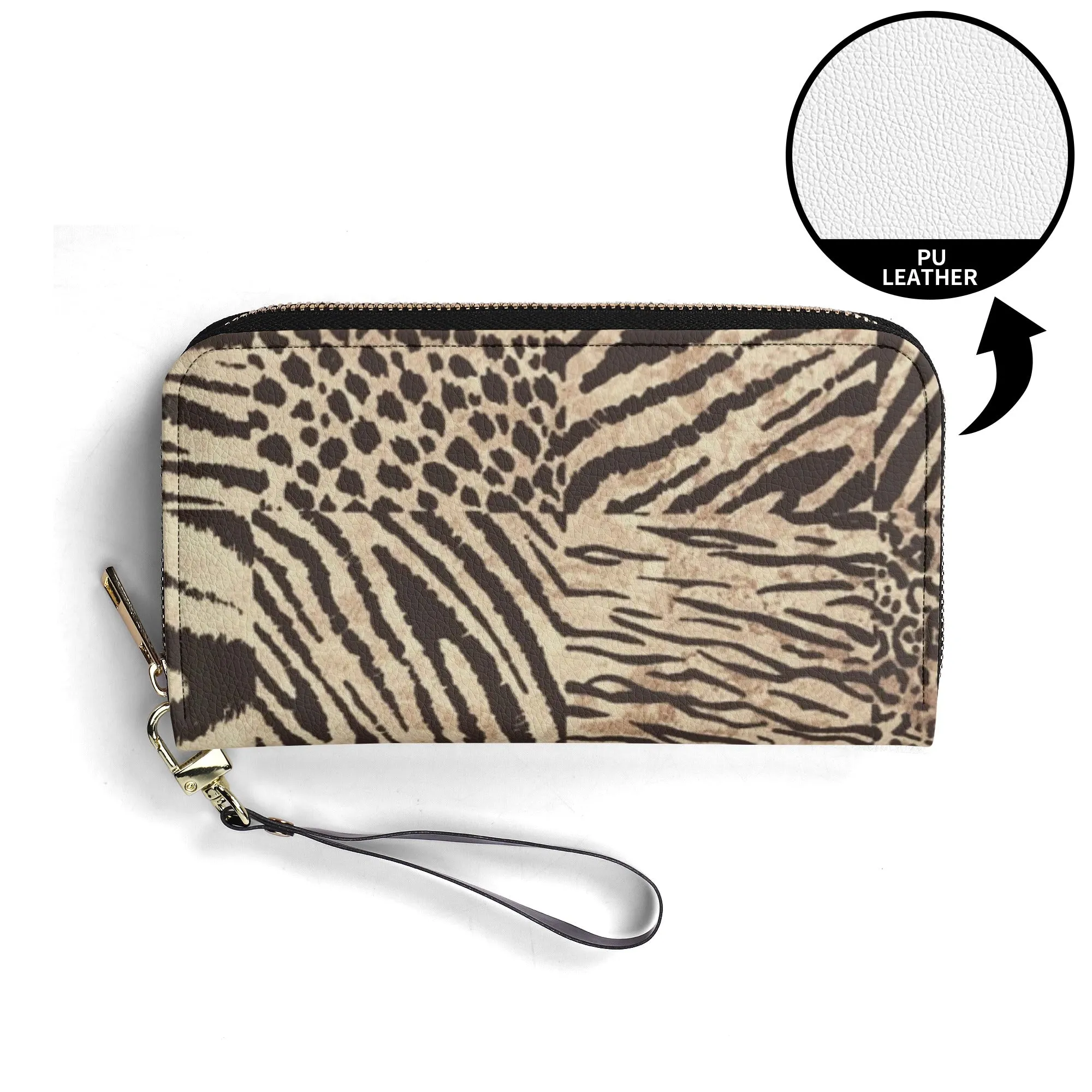 Animal Print Pattern Print PU Leather Wallet