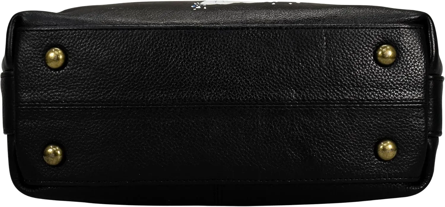 Anna by Anuschka Double Zip Organizer Satchel