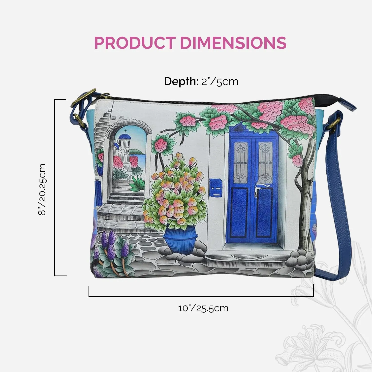 Anna by Anuschka Slim Medium Crossbody