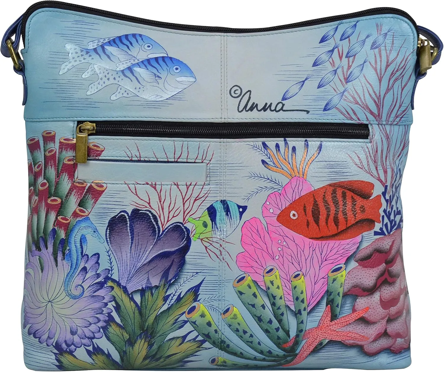 Anna by Anuschka Slim Shoulder Organizer