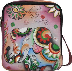 Anna by Anuschka Women’s Genuine Leather Travel Organizer Crossbody