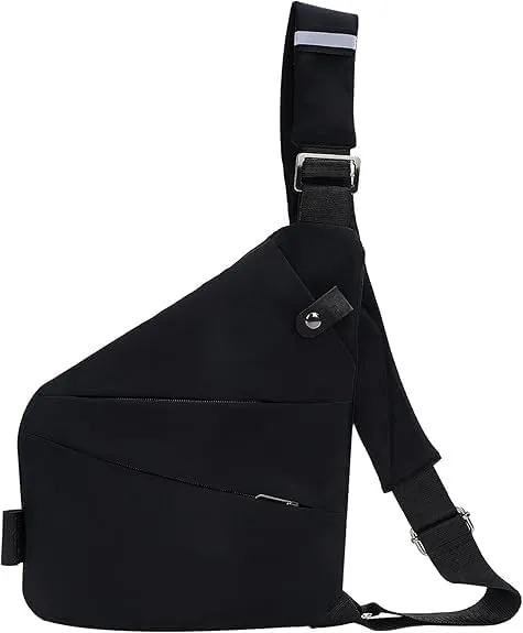 Anti-Theft Travel Bag |Slim Sling Bag - Anti-theft Crossbody Bags for Women Men